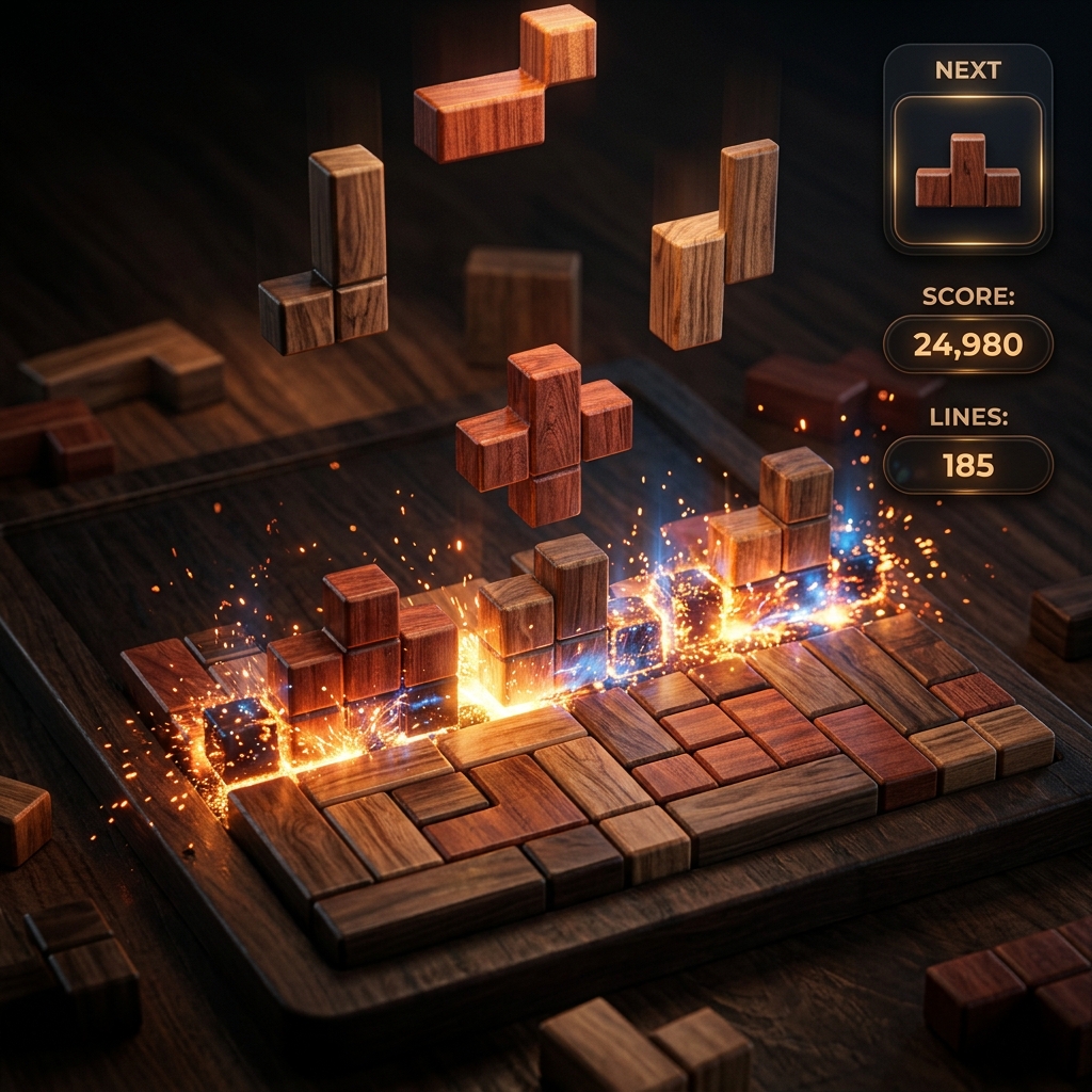 Tetris Pro Gameplay
